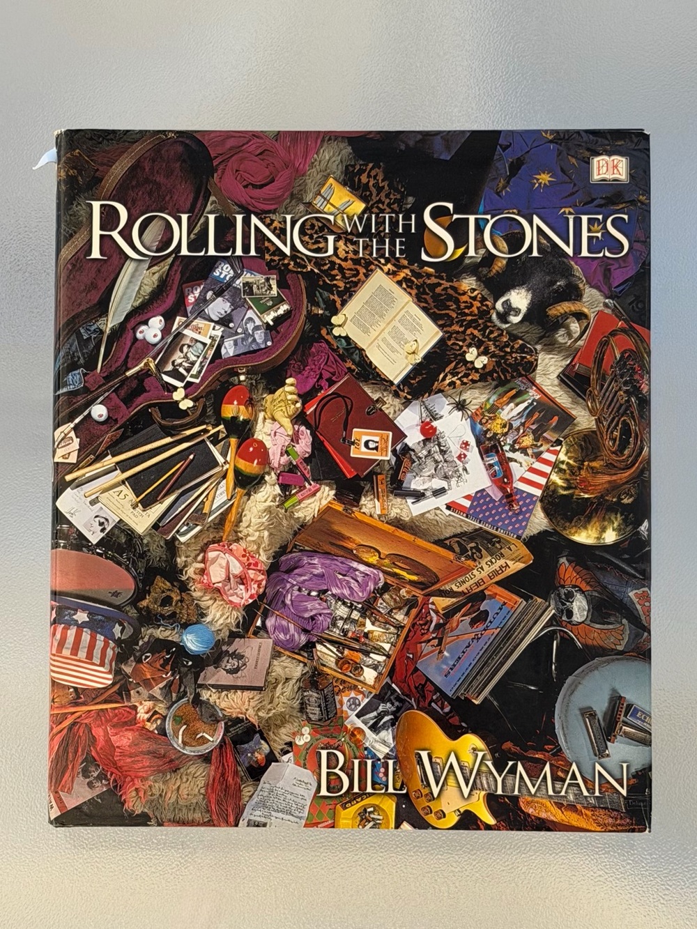 Rolling With The Stones 2002 Hardcover Coffee Table Book by Bill Wyman